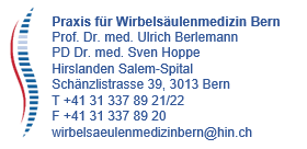 Praxis für Wirbelsäulenmedizin Bern