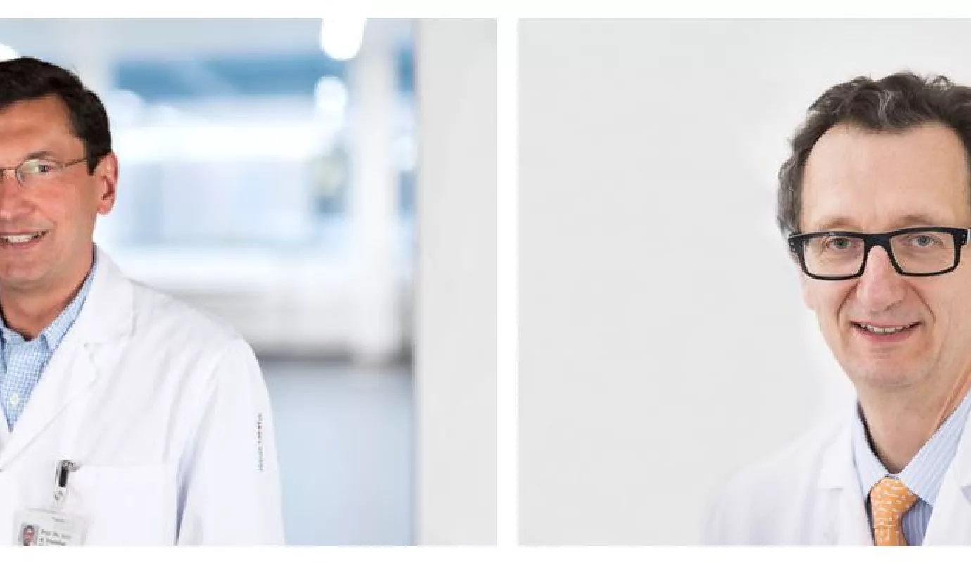 Prof. Dr. med. Nikhil Yawalkar und Prof. Dr. med. Luca Borradori 2