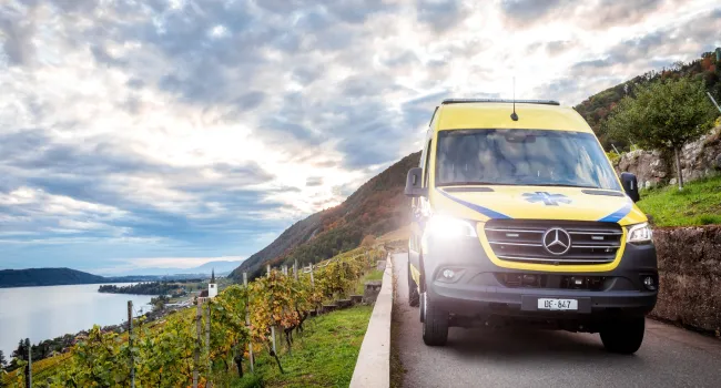 Rettungswagen, Ambulanz Region Biel AG