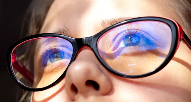 Lunettes anti-lumière bleue