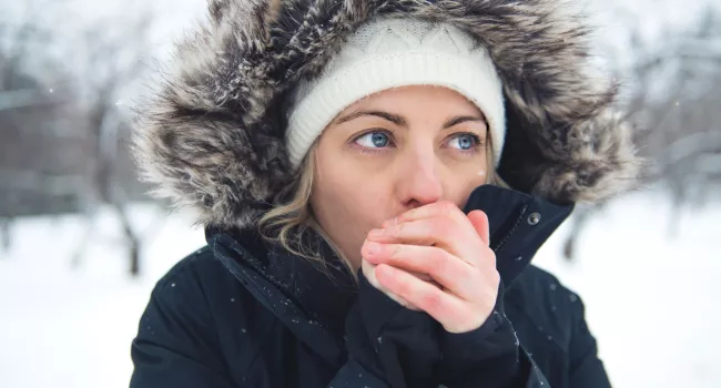 Eisfinger und Frostzehen