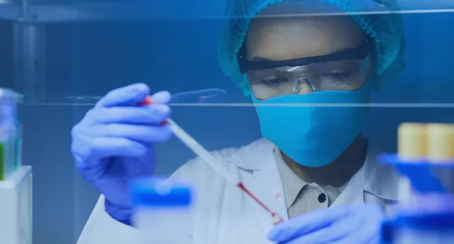 PCR-Corona-Speicheltest